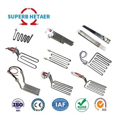 Calentador tubular para freidora de aceite de larga vida útil