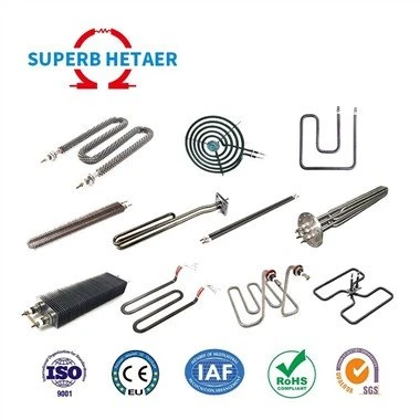 Elemento calefactor tubular industrial de alta calidad