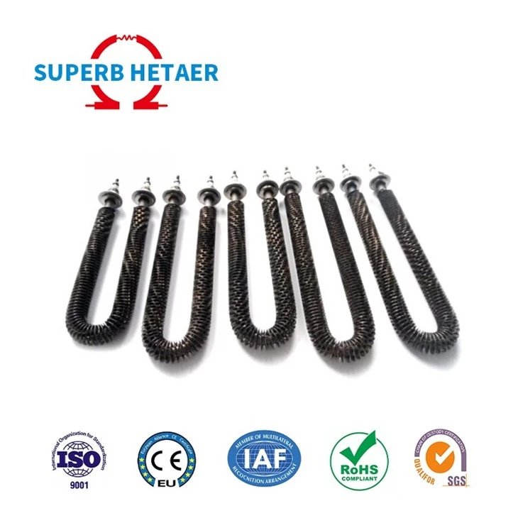 Industrial Oven Electric Fin Heating Element Finned Tubular Heater