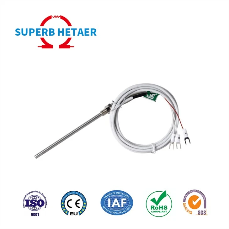 Termopar con sensor de temperatura Macsensor de 3 hilos Ntc BKCKJ Pt100 Pt1000