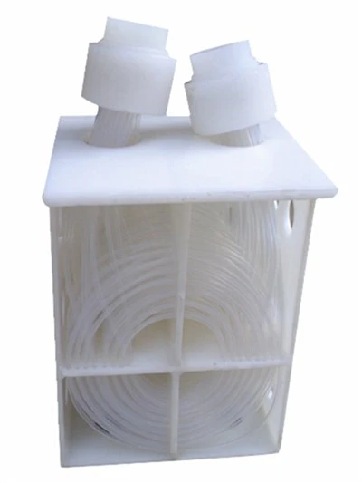 Intercambiadores de calor de fluoroplástico anticorrosivo (PTFE/FEP/PFA)